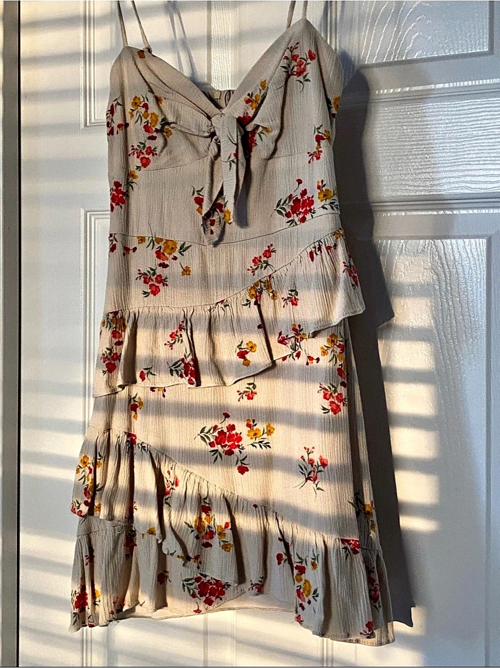 B. DARLIN Floral Print Mini Dress